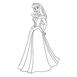 Coloring page: Sleeping Beauty (Animation Movies) #130715 - Printable coloring pages