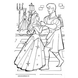 Coloring page: Sleeping Beauty (Animation Movies) #130716 - Printable coloring pages
