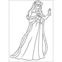 Coloring page: Sleeping Beauty (Animation Movies) #130717 - Printable coloring pages