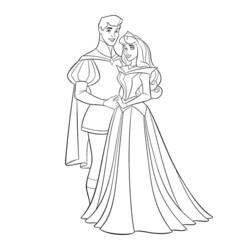 Coloring page: Sleeping Beauty (Animation Movies) #130718 - Free Printable Coloring Pages