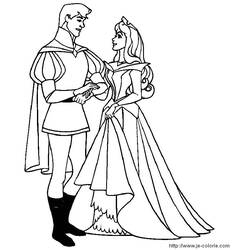 Coloring page: Sleeping Beauty (Animation Movies) #130720 - Printable coloring pages