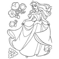 Coloring page: Sleeping Beauty (Animation Movies) #130727 - Printable coloring pages