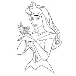 Coloring page: Sleeping Beauty (Animation Movies) #130728 - Printable coloring pages