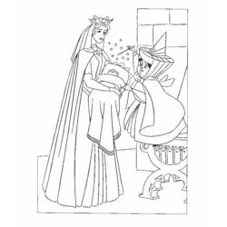 Coloring page: Sleeping Beauty (Animation Movies) #130732 - Free Printable Coloring Pages