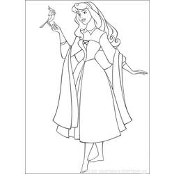 Coloring page: Sleeping Beauty (Animation Movies) #130741 - Free Printable Coloring Pages