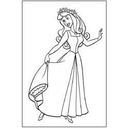 Coloring page: Sleeping Beauty (Animation Movies) #130748 - Printable coloring pages