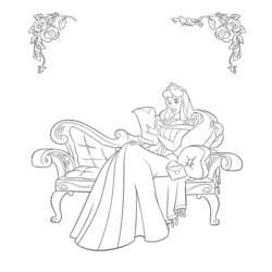 Coloring page: Sleeping Beauty (Animation Movies) #130754 - Free Printable Coloring Pages