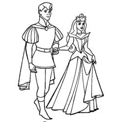 Coloring page: Sleeping Beauty (Animation Movies) #130766 - Free Printable Coloring Pages