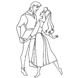 Coloring page: Sleeping Beauty (Animation Movies) #130769 - Free Printable Coloring Pages