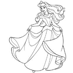 Coloring page: Sleeping Beauty (Animation Movies) #130776 - Printable coloring pages