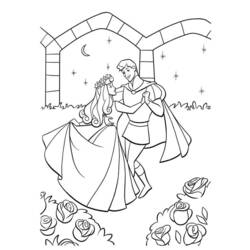 Coloring page: Sleeping Beauty (Animation Movies) #130781 - Free Printable Coloring Pages