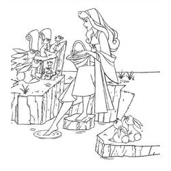 Coloring page: Sleeping Beauty (Animation Movies) #130801 - Free Printable Coloring Pages