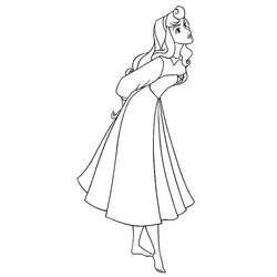 Coloring page: Sleeping Beauty (Animation Movies) #130802 - Printable coloring pages