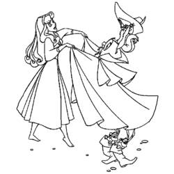 Coloring page: Sleeping Beauty (Animation Movies) #130806 - Free Printable Coloring Pages