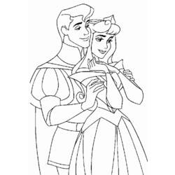 Coloring page: Sleeping Beauty (Animation Movies) #130815 - Free Printable Coloring Pages