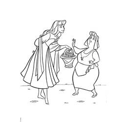 Coloring page: Sleeping Beauty (Animation Movies) #130823 - Free Printable Coloring Pages