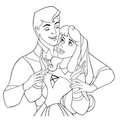 Coloring page: Sleeping Beauty (Animation Movies) #130842 - Printable coloring pages