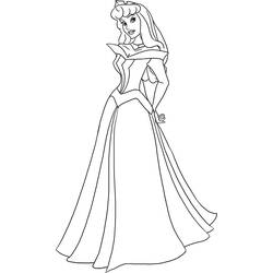 Coloring page: Sleeping Beauty (Animation Movies) #130860 - Free Printable Coloring Pages