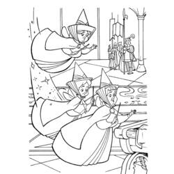 Coloring page: Sleeping Beauty (Animation Movies) #130863 - Free Printable Coloring Pages