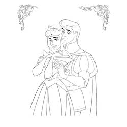 Coloring page: Sleeping Beauty (Animation Movies) #130876 - Free Printable Coloring Pages
