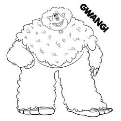 Coloring page: Smallfoot (Animation Movies) #199014 - Free Printable Coloring Pages