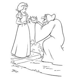 Coloring page: Snow White (Animation Movies) #178567 - Free Printable Coloring Pages