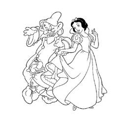 Snow White (Animation Movies) coloring page #178568 to print and color