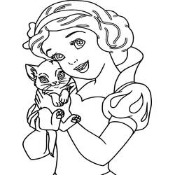 Coloring page: Snow White (Animation Movies) #178569 - Free Printable Coloring Pages