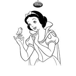 Coloring page: Snow White (Animation Movies) #178574 - Free Printable Coloring Pages