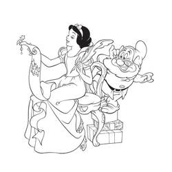 Coloring page: Snow White (Animation Movies) #178586 - Free Printable Coloring Pages