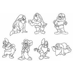 Coloring page: Snow White (Animation Movies) #178602 - Free Printable Coloring Pages