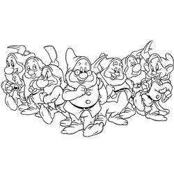 Coloring page: Snow White (Animation Movies) #178606 - Free Printable Coloring Pages