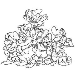 Coloring page: Snow White (Animation Movies) #178607 - Free Printable Coloring Pages