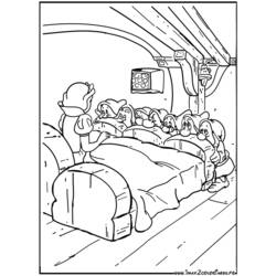 Coloring page: Snow White and the Seven Dwarfs (Animation Movies) #133835 - Printable coloring pages