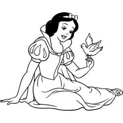Coloring page: Snow White and the Seven Dwarfs (Animation Movies) #133837 - Printable coloring pages
