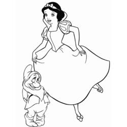 Coloring page: Snow White and the Seven Dwarfs (Animation Movies) #133863 - Printable coloring pages