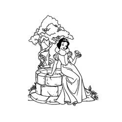 Coloring page: Snow White and the Seven Dwarfs (Animation Movies) #133868 - Free Printable Coloring Pages
