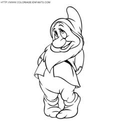 Coloring page: Snow White and the Seven Dwarfs (Animation Movies) #133875 - Free Printable Coloring Pages
