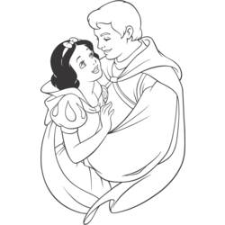 Coloring page: Snow White and the Seven Dwarfs (Animation Movies) #133884 - Free Printable Coloring Pages