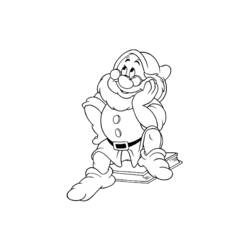 Coloring page: Snow White and the Seven Dwarfs (Animation Movies) #133885 - Free Printable Coloring Pages