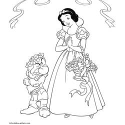 Coloring page: Snow White and the Seven Dwarfs (Animation Movies) #133905 - Free Printable Coloring Pages