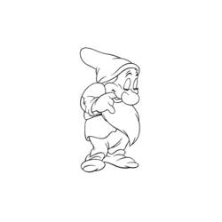 Coloring page: Snow White and the Seven Dwarfs (Animation Movies) #133921 - Free Printable Coloring Pages