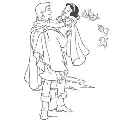 Coloring page: Snow White and the Seven Dwarfs (Animation Movies) #133943 - Free Printable Coloring Pages
