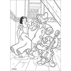 Coloring page: Snow White and the Seven Dwarfs (Animation Movies) #133980 - Free Printable Coloring Pages