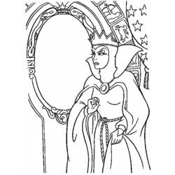 Coloring page: Snow White and the Seven Dwarfs (Animation Movies) #134004 - Free Printable Coloring Pages