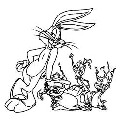 Coloring page: Space Jam (Animation Movies) #198211 - Free Printable Coloring Pages