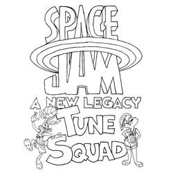 Coloring page: Space Jam (Animation Movies) #198220 - Free Printable Coloring Pages