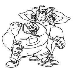 Coloring page: Space Jam (Animation Movies) #198223 - Free Printable Coloring Pages