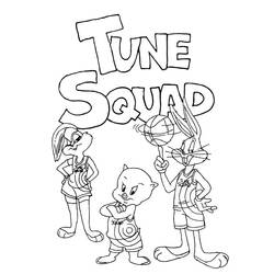 Coloring page: Space Jam (Animation Movies) #198234 - Free Printable Coloring Pages