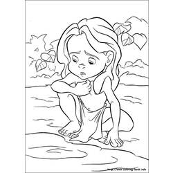 Coloring page: Tarzan (Animation Movies) #131186 - Free Printable Coloring Pages